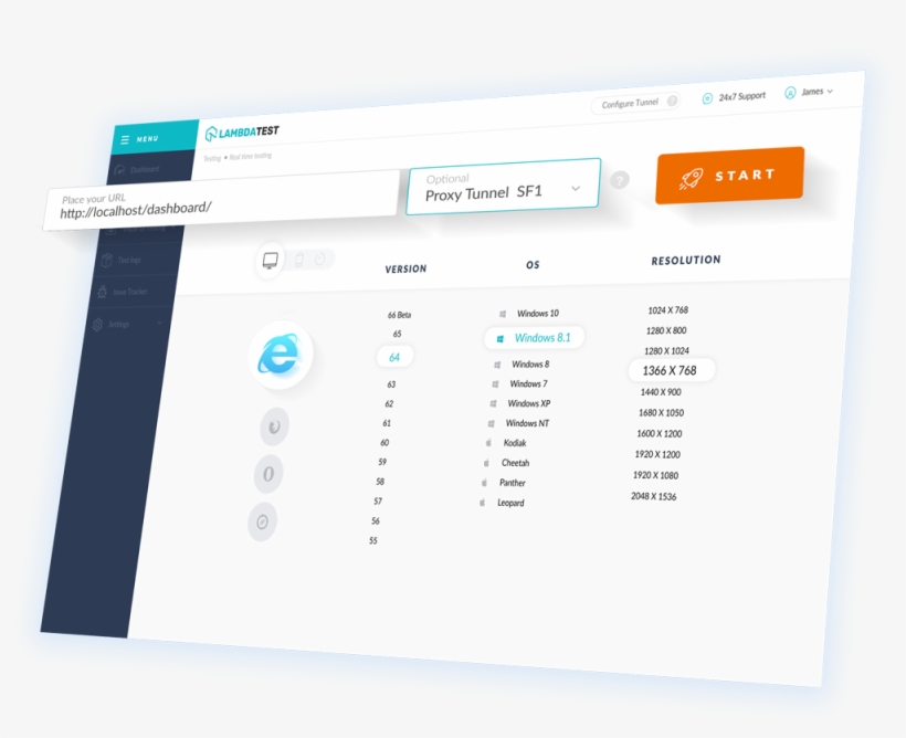 Test Your Locally Hosted Web Apps On Internet Explorer - Web Browser, transparent png