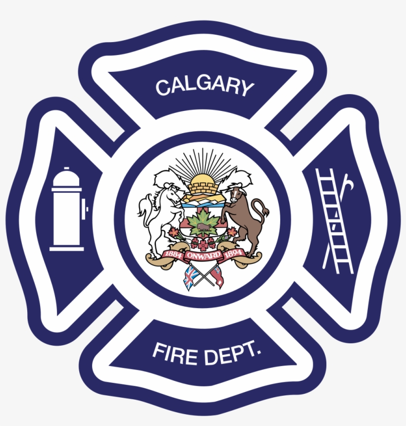 Calgary Fire Department Logo, transparent png