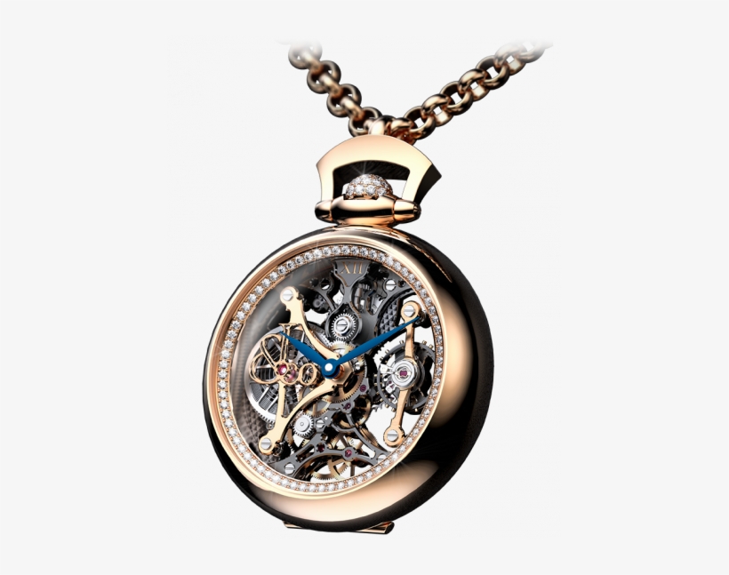 Brilliant Pocket Watch Pendant - Jacob And Co Pocket Watch, transparent png