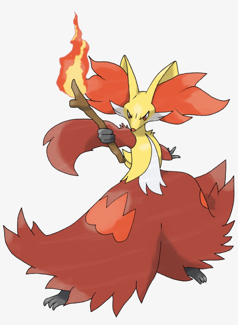 No Caption Provided - Imagenes De Pokemon Delphox, transparent png