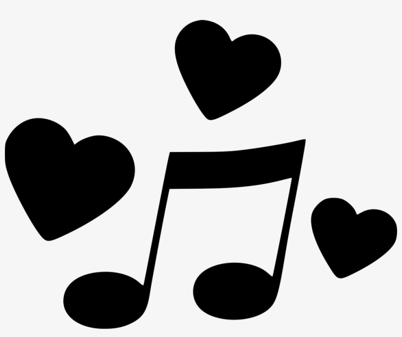 Day Music Hearts Comments - Love Music Icon Png, transparent png