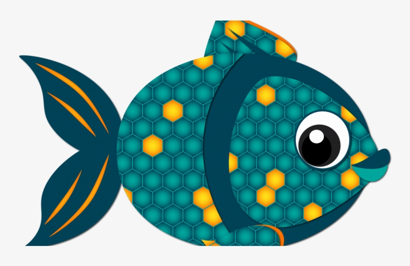 Hex Pattern Fish, transparent png