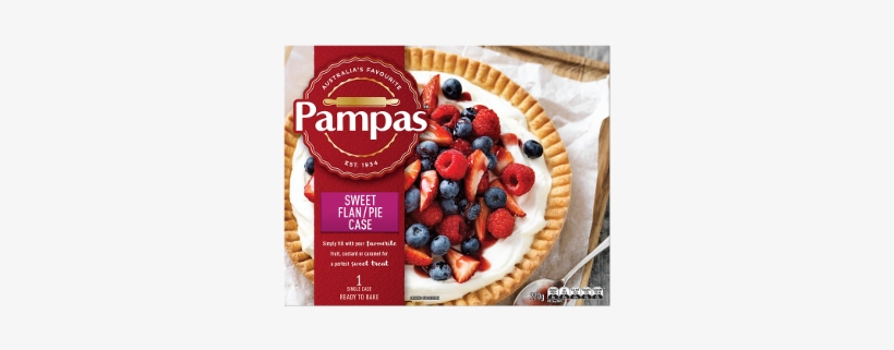 Sweet Flan/ Pie Base - Pampas Shortcrust Pastry 5 Sheets 1kg, transparent png