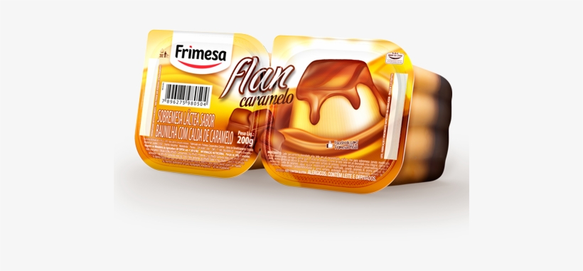 Flan - Sobremesa Frimesa Png, transparent png