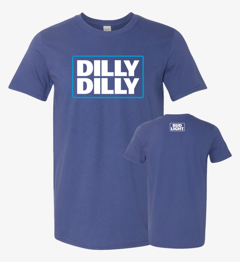 Bud Light Dilly Dilly Metro Blue Tee - Shirt, transparent png