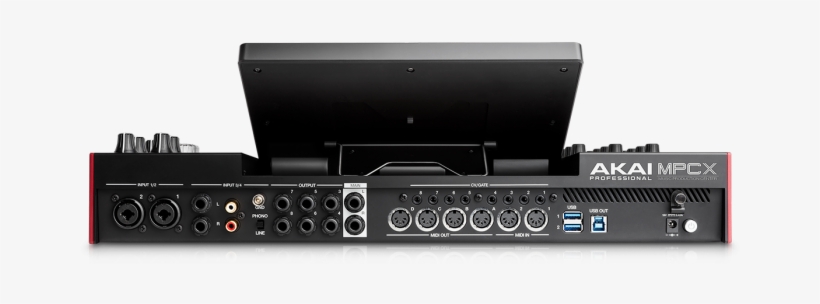 Mpcx Rear Web 161 Kb - Akai Mpc X, transparent png
