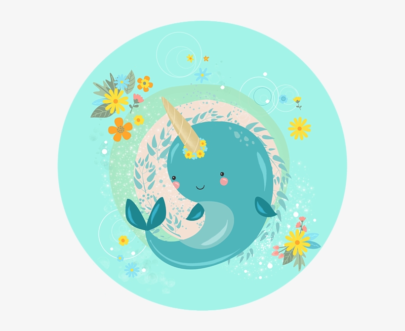 Click And Drag To Re-position The Image, If Desired - Narwhal, transparent png
