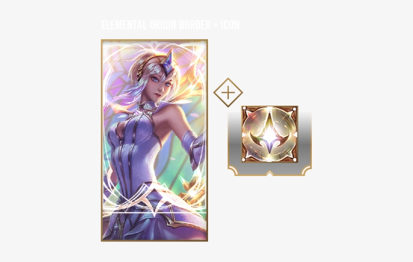 Luxborder - Elementalist Lux Frame, transparent png