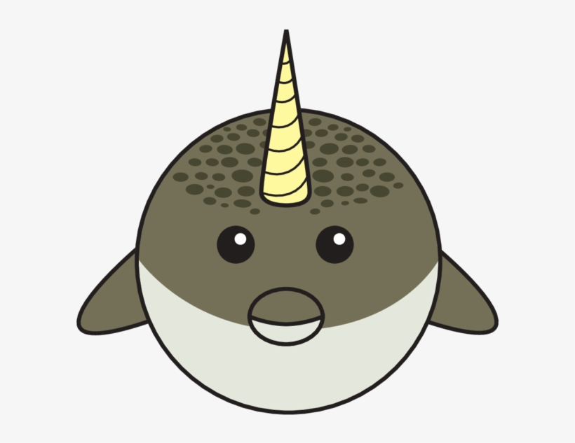 Animaru Narwhal - Cartoon, transparent png