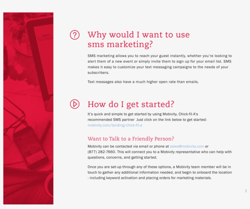 Chickfila Digitalmarketingguide Sms Horizontal V2-2 - Fahrenheit, transparent png