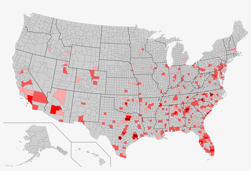 Distribution Of Chick Fil A Stores In The U - Chick Fil A In The Us, transparent png