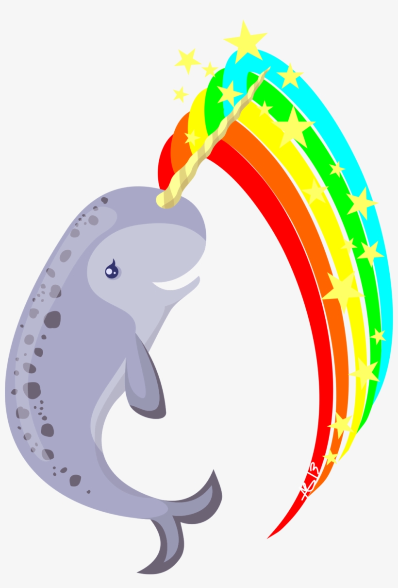 Graphic Royalty Free Magical By Amkili On Deviantart - Magic Narwhal, transparent png