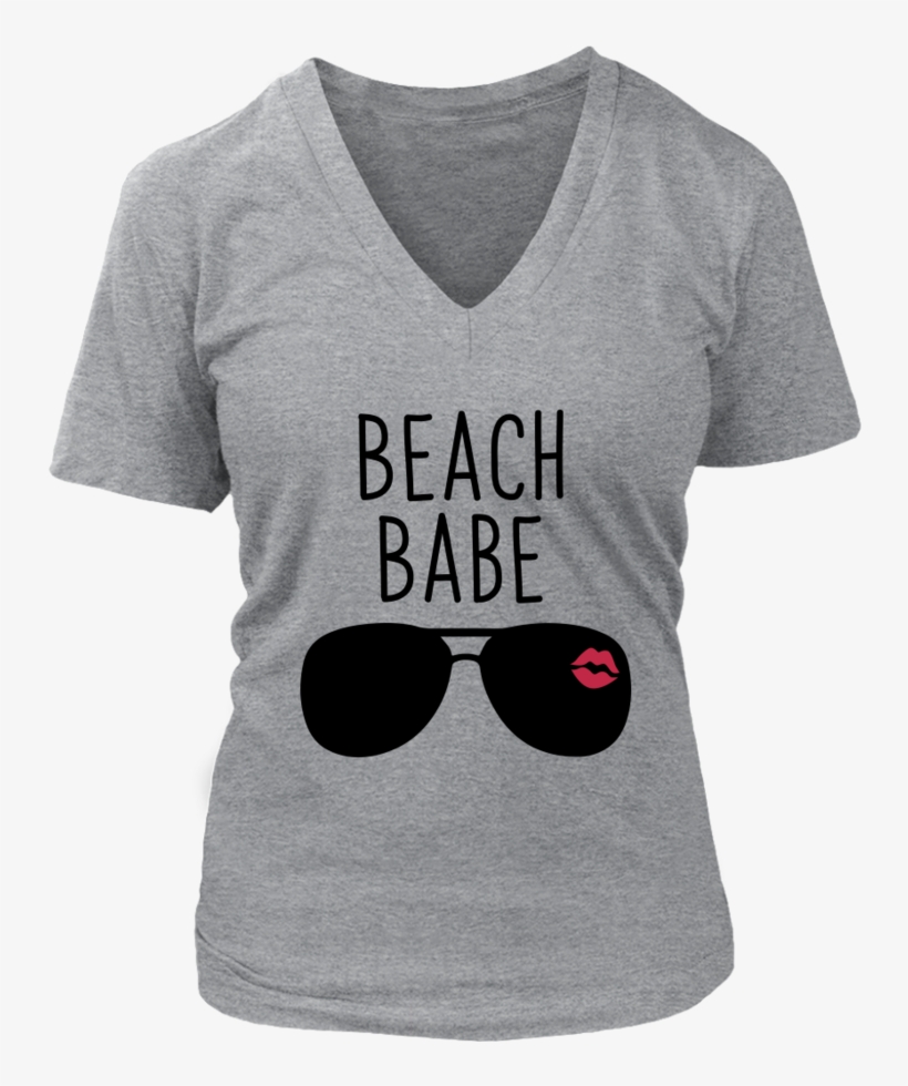 Beach Babe Lips - August Girl T Shirt, transparent png