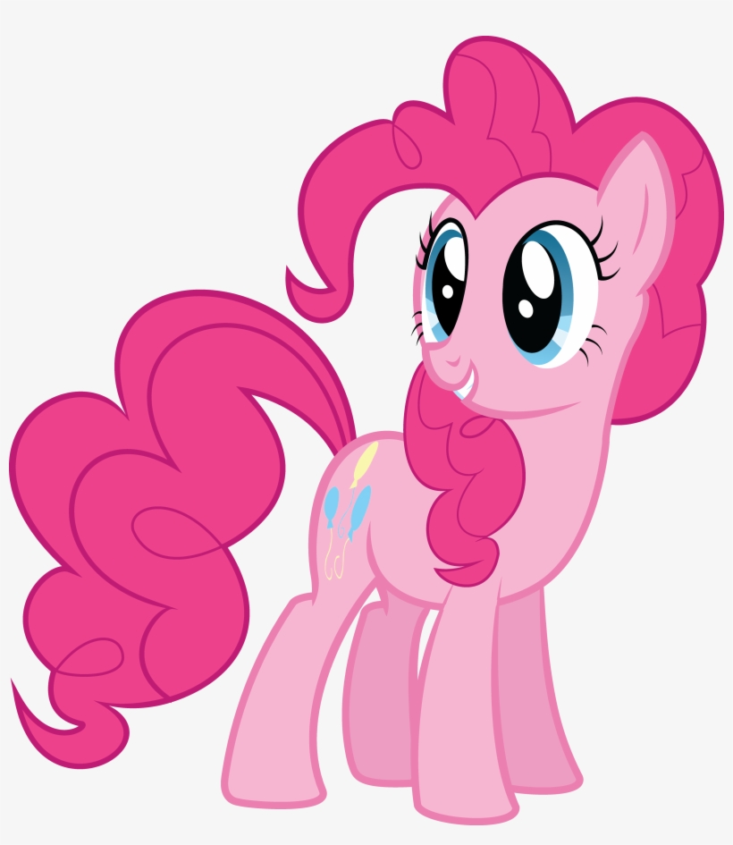 Jpg Royalty Free Stock Pinkypie Vector By Glitchking - Kuda Poni Vektor, transparent png