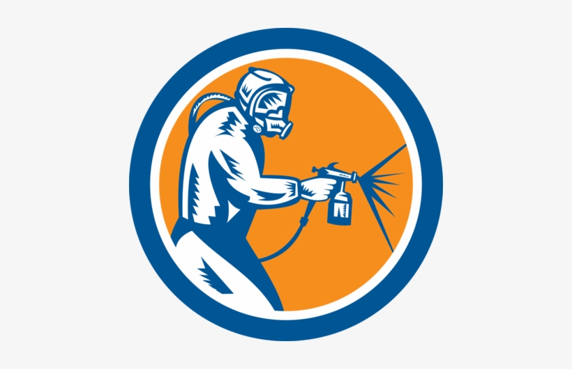 1255895 Blogpng 4k475770ev398891e - Spray Paint Gun Painter Spraying Shield Retro Card, transparent png