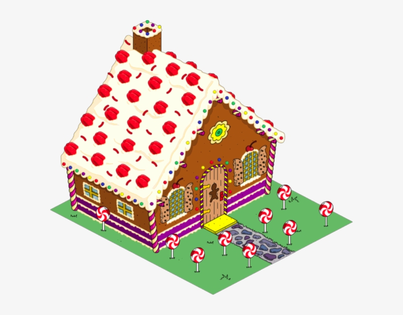 Gingerbreadhouse - Gingerbread House Tapped Out, transparent png
