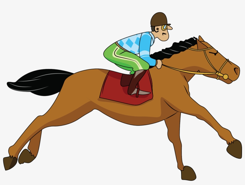 Galloping-horse - Racing Horse Clip Art, transparent png