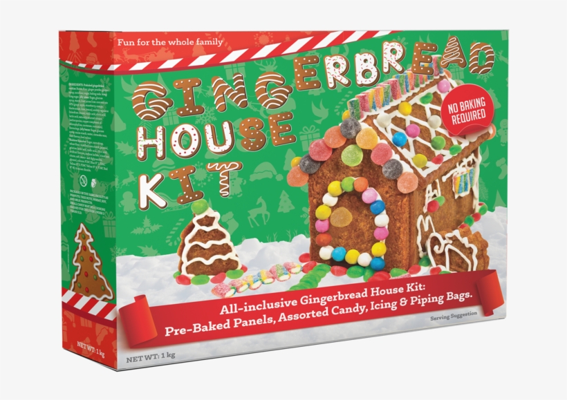 Gingerbread House Kit - Gingerbread House, transparent png