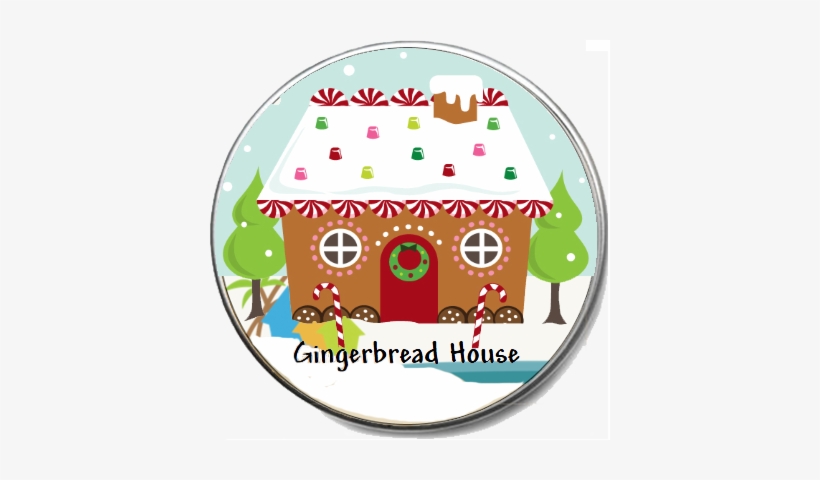 Gingerbread House - Christmas Day, transparent png