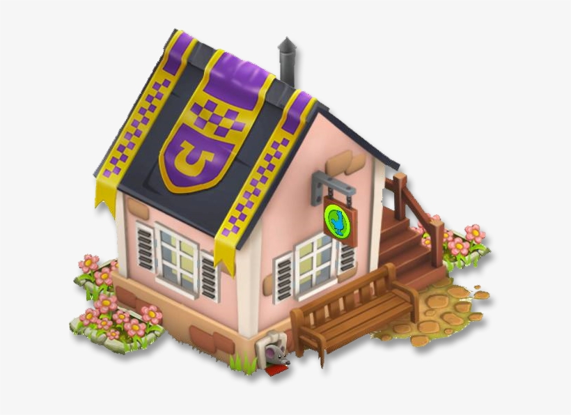 Neighborhood House - Hay Day Mouse, transparent png