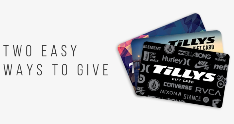 Gift Cards - Tilly's Gift Card, transparent png