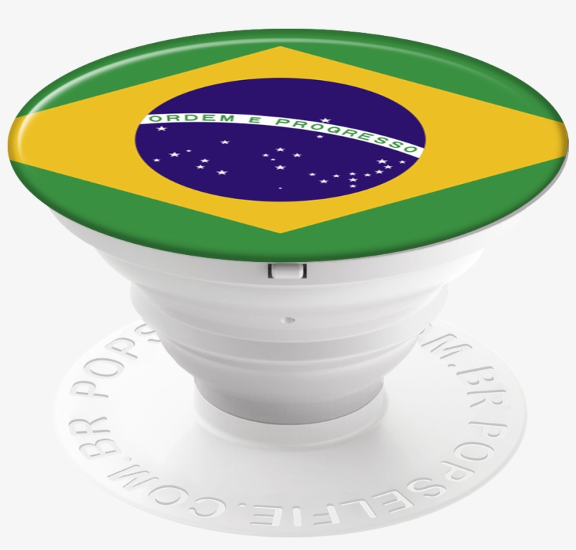 Pop Selfie Bandeira Brasil - Popsocket Brasil, transparent png