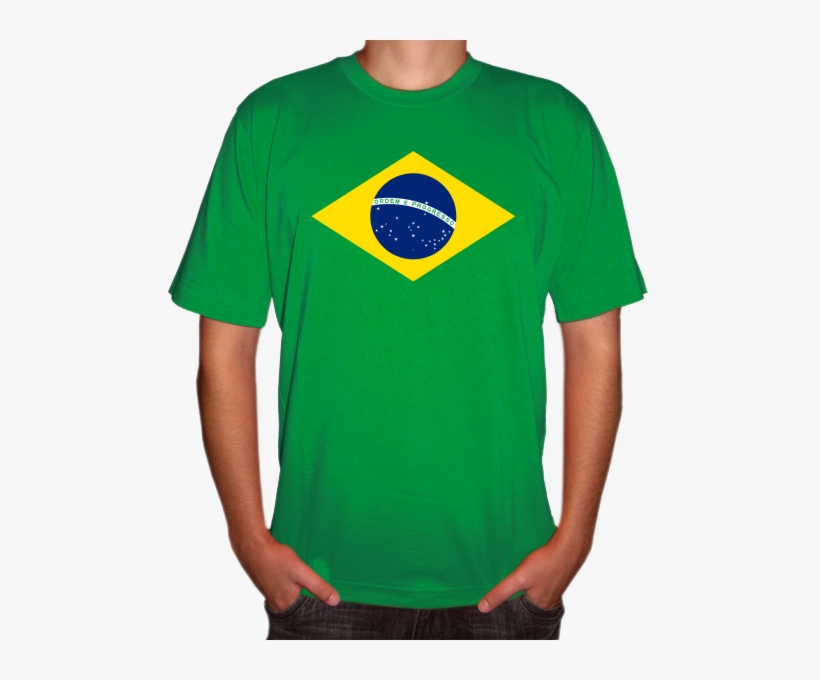 Camiseta Brasil Bandeira - Brazil Flag, transparent png