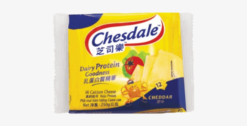 Chesdale Cheese Slices - Chesdale Cheese, transparent png