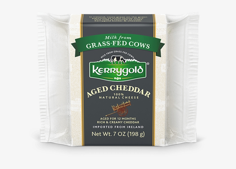 Aged Cheddar Cheese - Kerrygold Cheddar, transparent png