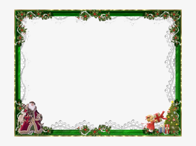 Moldura - Father Christmas Vintage Santa Claus St Nick Winter, transparent png