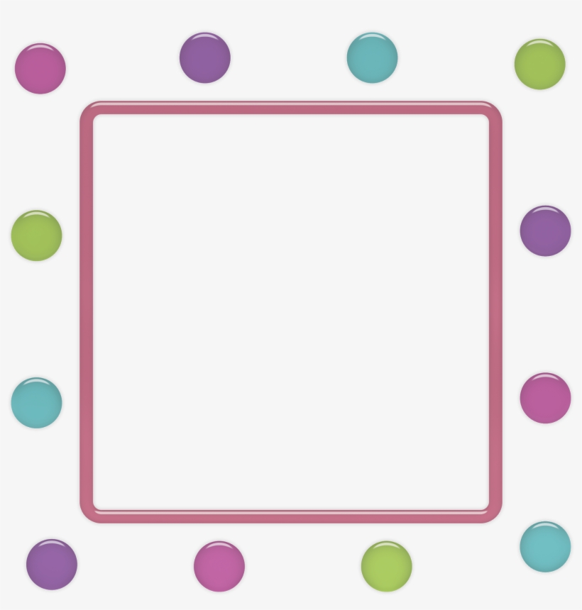 Sweet 16 Funny Polka Dots - Marco De Puntos Png, transparent png