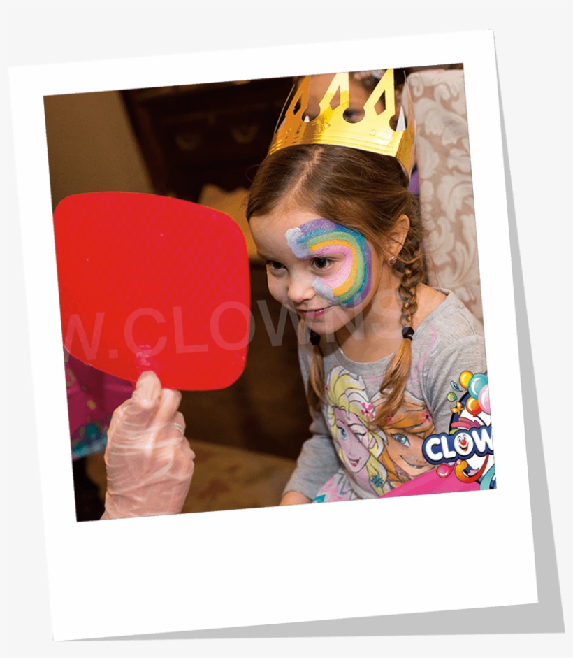 Face Painting Gallery - Clown, transparent png