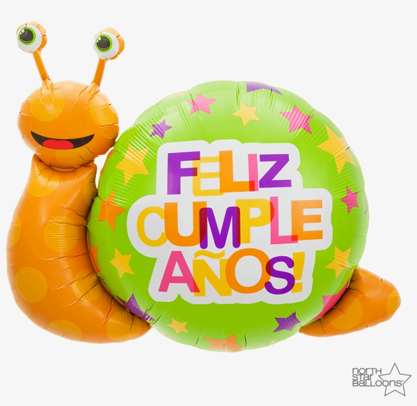 Feliz Cumpleaños Snail 41 In*, transparent png