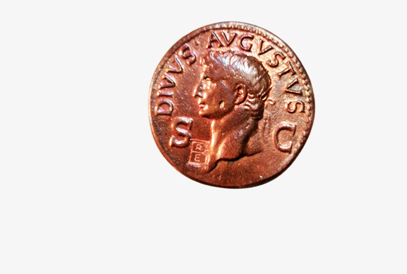 Dupondio De Bronce De Roma - Rome, transparent png