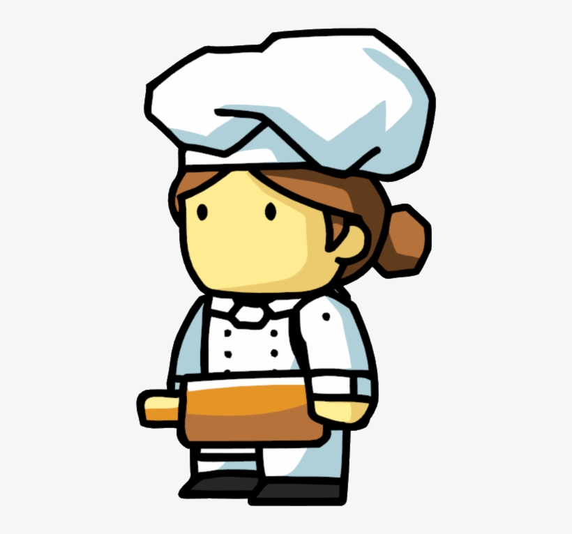 19 Baker Clip Black And White Huge Freebie Download - Female Baker, transparent png