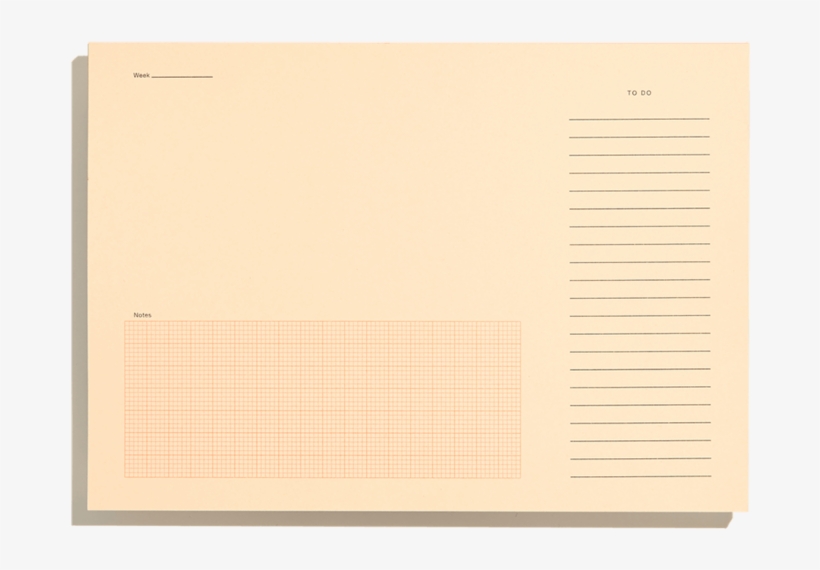 Desktop Notepad - Pale Salmon, transparent png