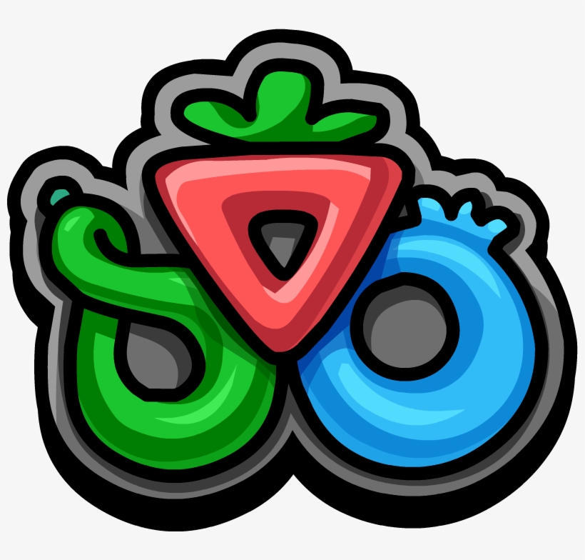 School & Skate Party Puffle Berry Mall Logo - Club Penguin Puffles Logo, transparent png