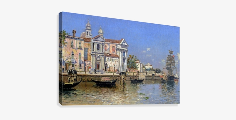A Memory Of Venice Canvas Print - Venice, transparent png