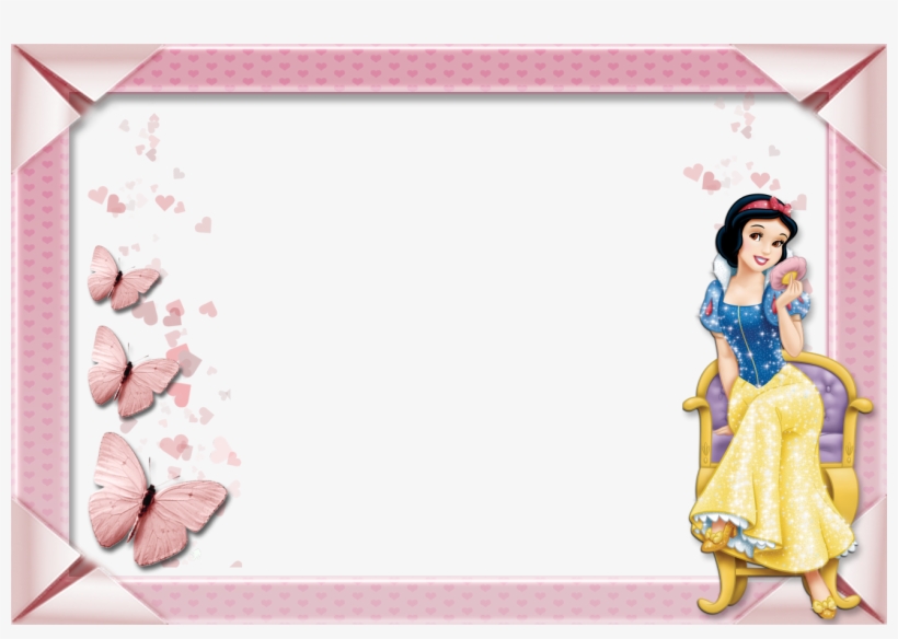 Moldura Para Fotos Branca De Neve - Marco De Blanca Nieves, transparent png