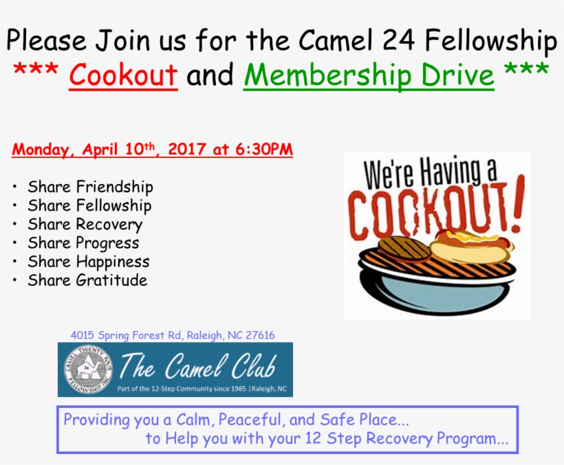 Monday, April 10th - Zazzle Remera Bebé Cookout, transparent png