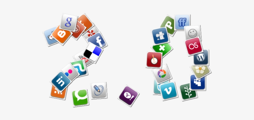 20 - Social Media, transparent png
