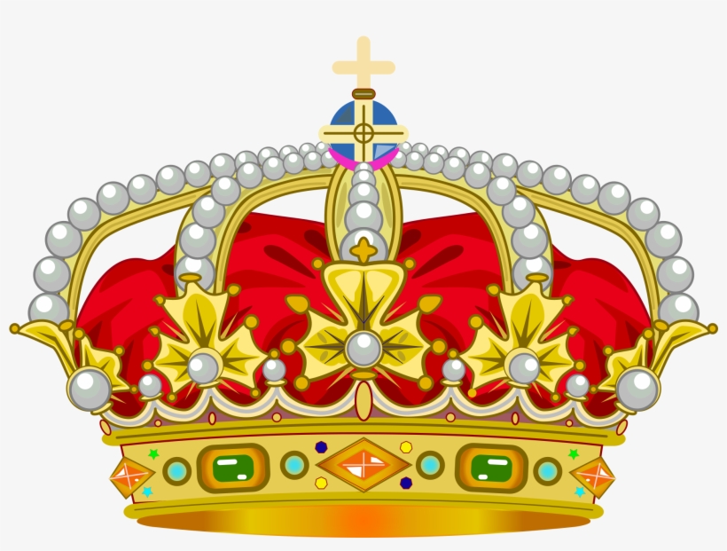 Open - Heraldic Crown Svg, transparent png