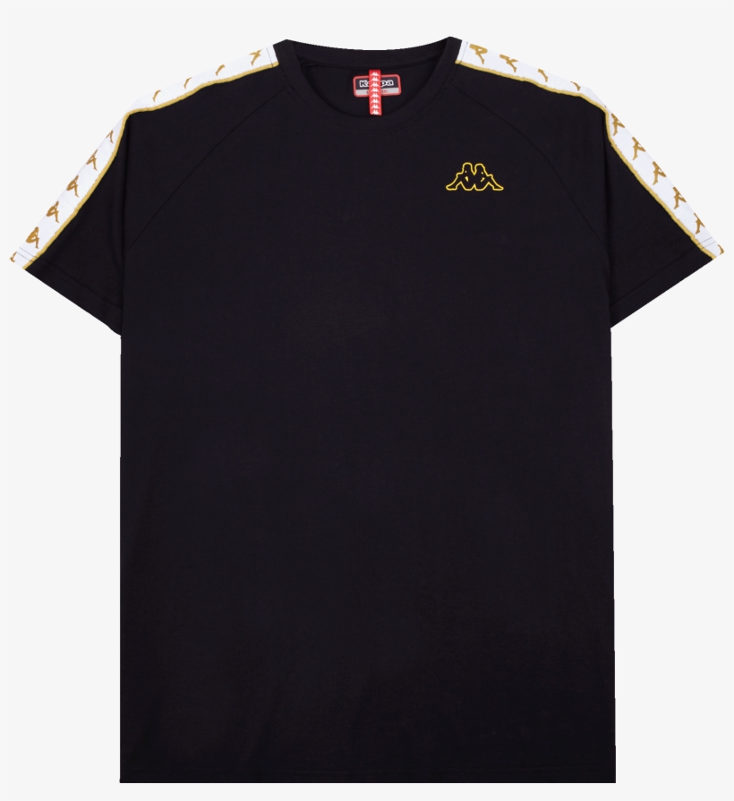 Banda Coen Slim Tee Black / White / Gold - Men's Lacoste Sport Tennis Regular Fit Polo Shirt In, transparent png
