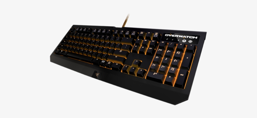 Overwatch Razer Blackwidow Chroma Gaming Keyboard - Overwatch Blackwidow Chroma Gaming Keyboard, transparent png