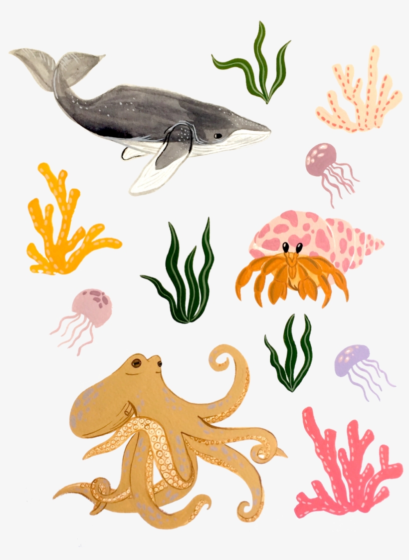 Under The Sea, transparent png