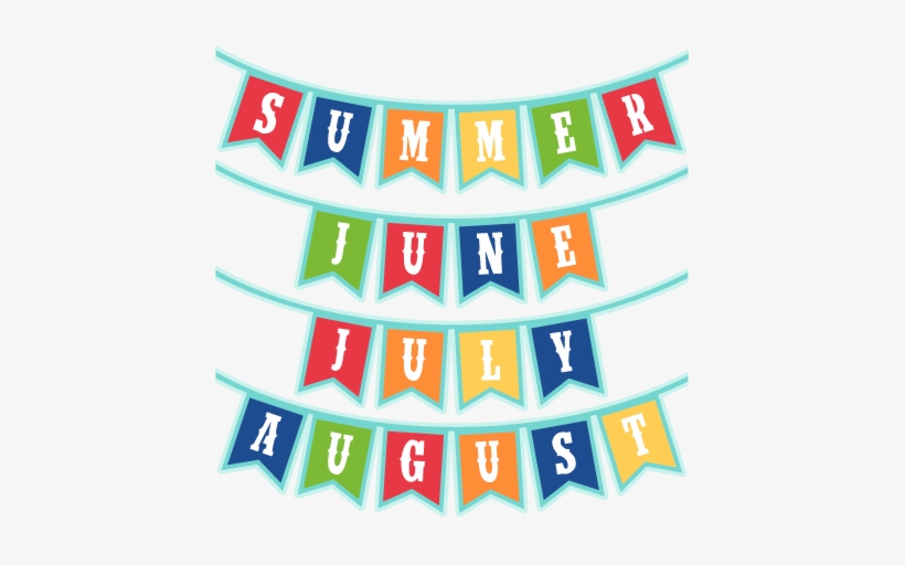 Jpg Transparent Library Banner Holliddays Co Months - Months Are In Summer, transparent png