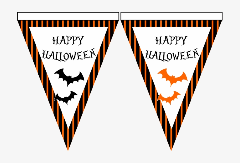Banderines Halloween - Alice Wonderland Birthday Banner Personalized Party, transparent png