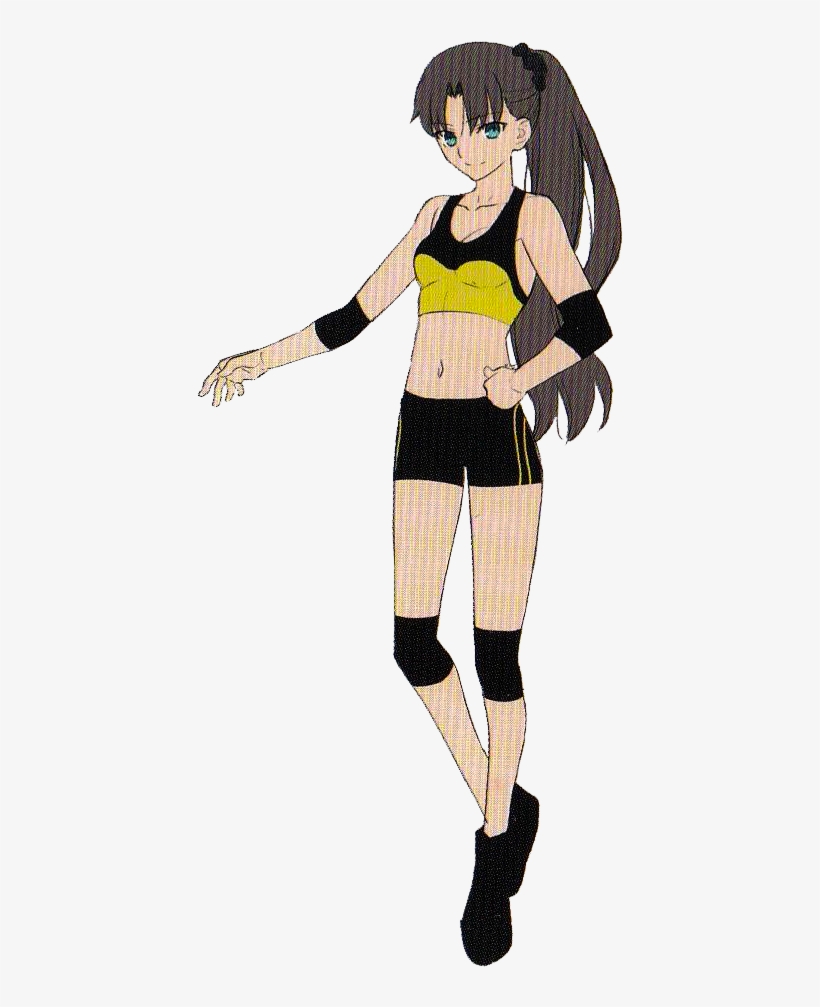 Rin Tohsaka Gym - Rin Tohsaka 19, transparent png