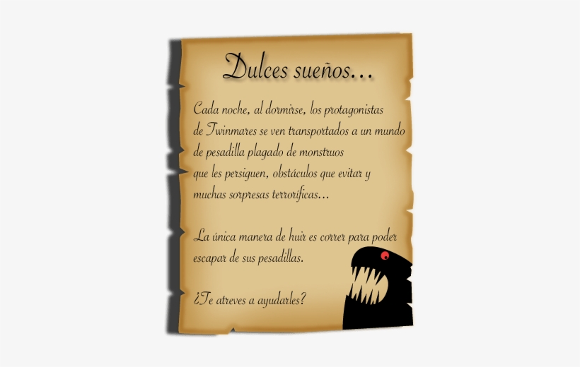 Pergamino - Nightmare, transparent png