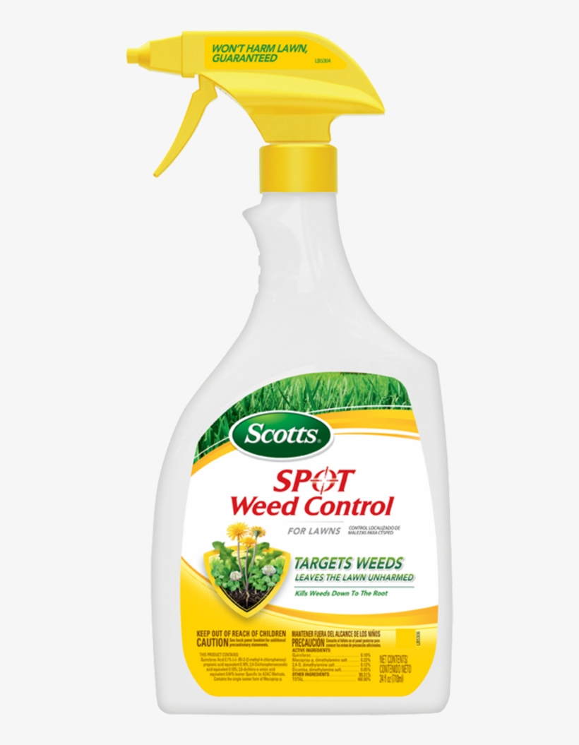 Scotts Touch Up Weed Control For Your Lawn - Scotts Spot Weed Control, transparent png